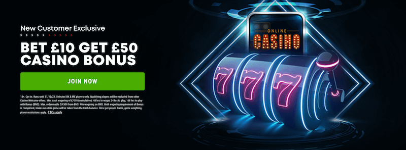 BoyleSports welcome casino bonus