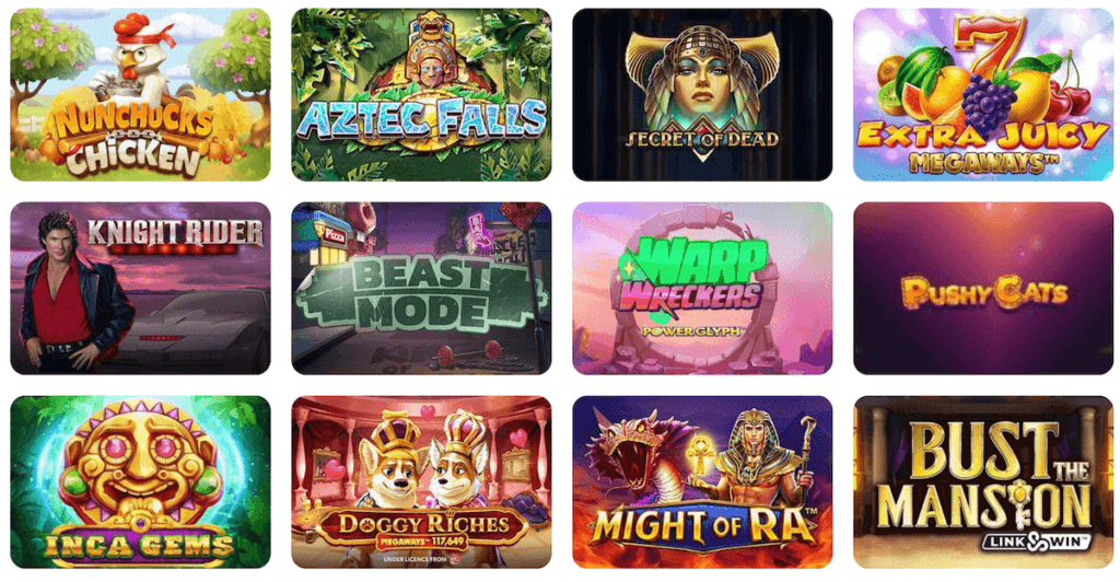 Newest online slots at Casino Joy