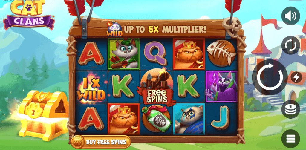 Cat Clans, Online slots, UK Casinos