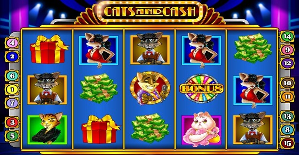 Play Cats and Cash slot on Dunder Casino