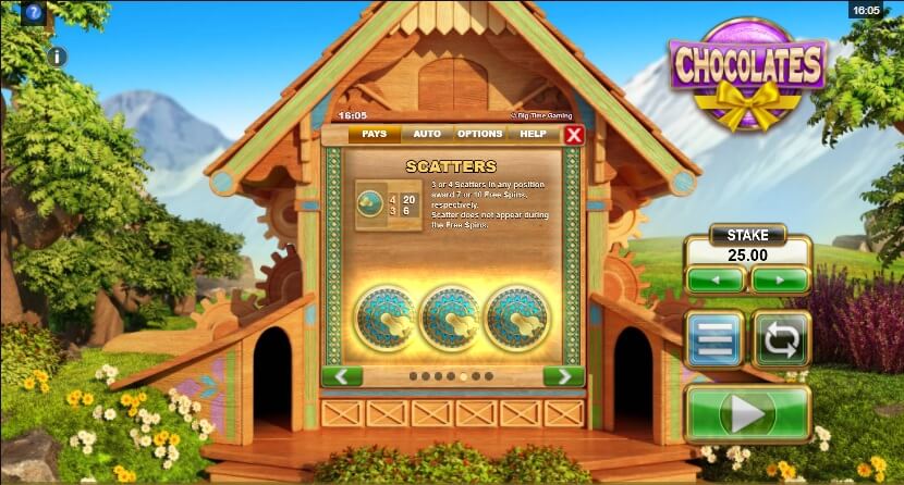 Play Big Time Gamging's Chocolates Chocolates bonus game