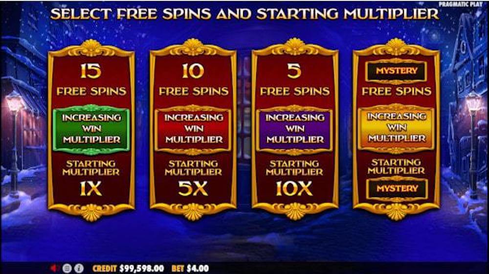 Christmas Carol Megaways Free Spins