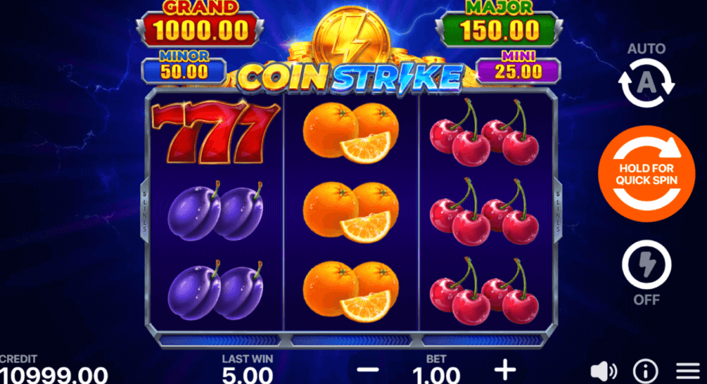 Coin Strike hold and win wilds
