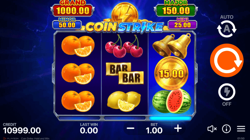 Coin strike graphics