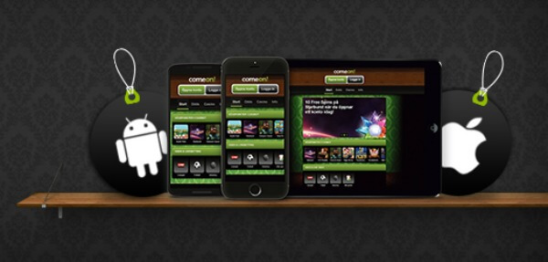 Play on ComeOn! Mobile casino