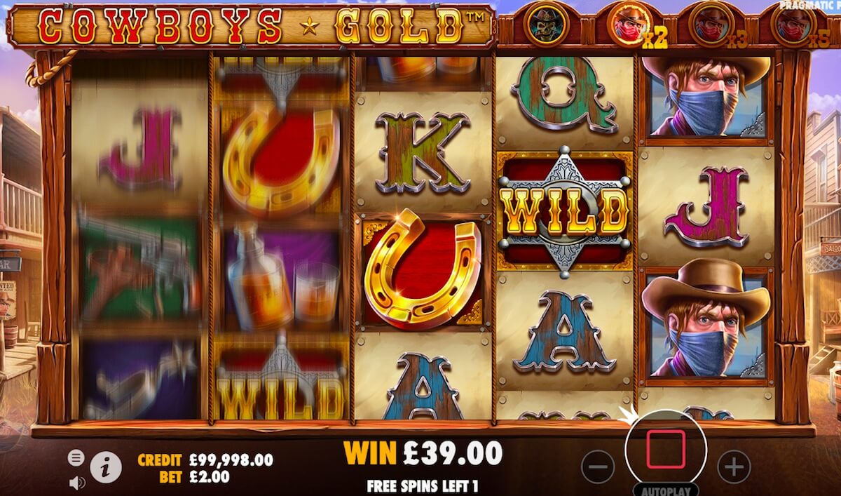 cowboys gold slot