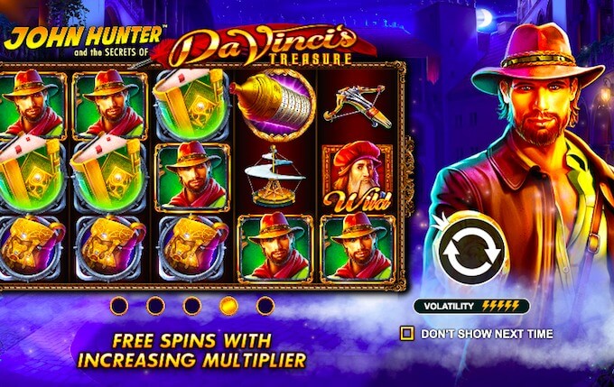 Da Vincis Treasure slot review