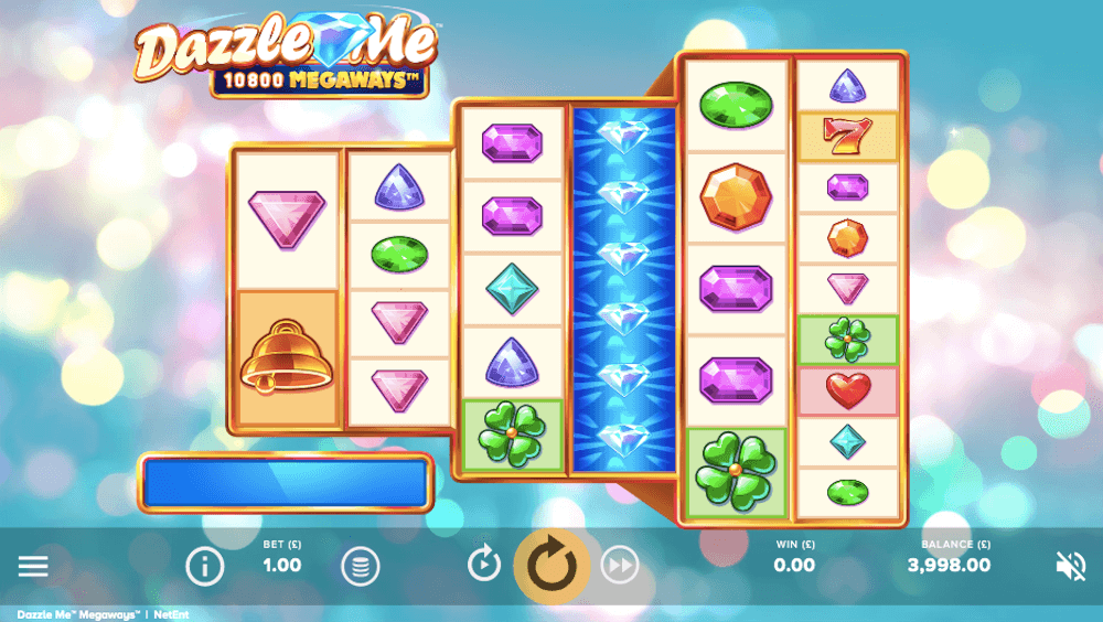 dazzle me megaways slot review netent