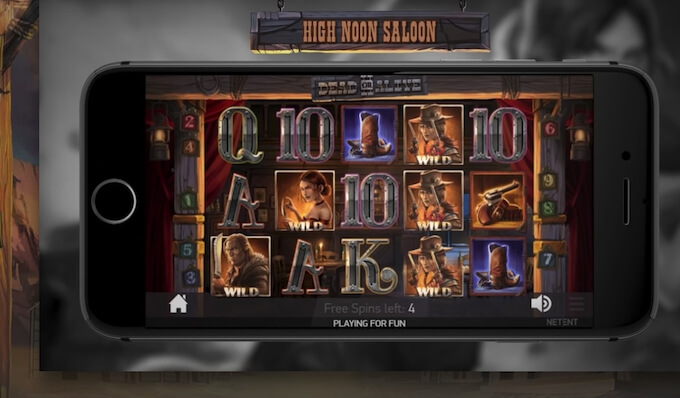 Dead or Alive slot free spins