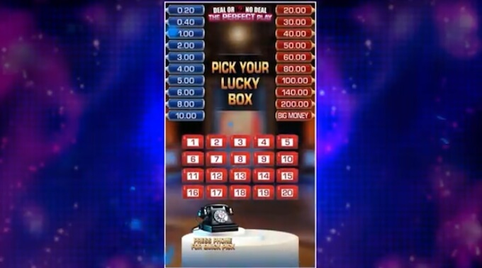 Deal or No Deal slot by Blueprint Gaming
