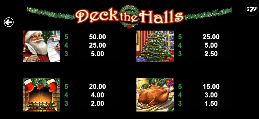 deck the halls high pays