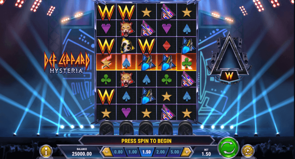 Def Leppard Hysteria online slot