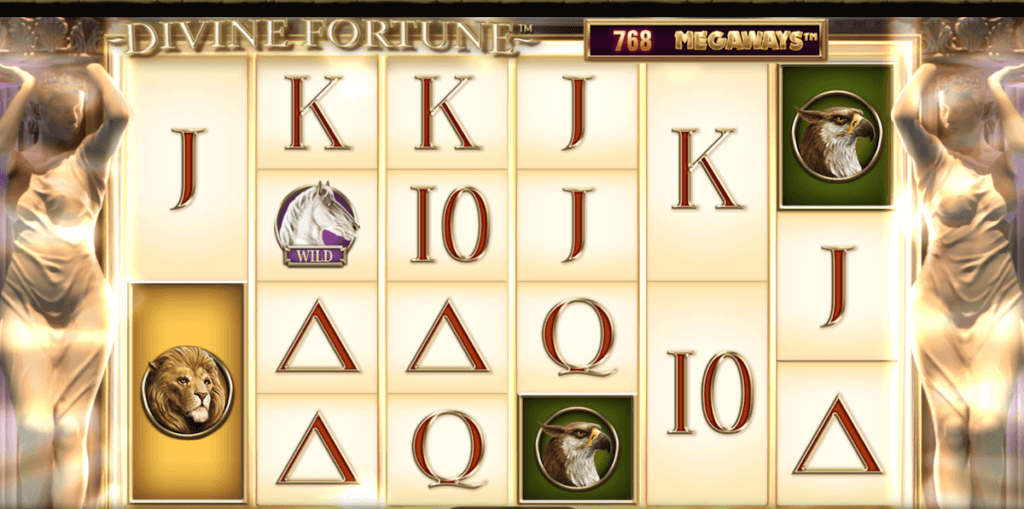 Divine fortune megaways gameplay