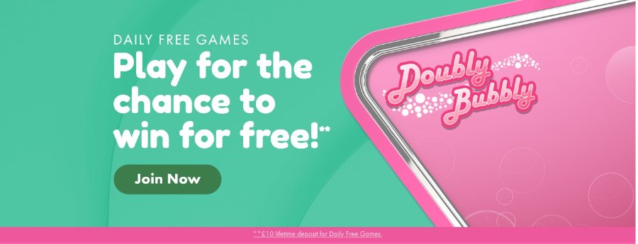 Double Bubble Bingo free games