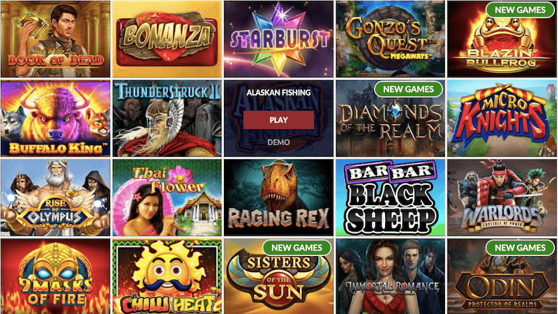 Online slots at Dr Bet casino