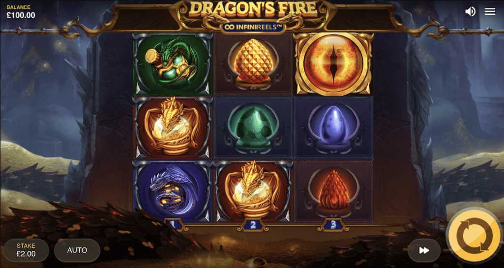 Dragon's Fire InfiniReels shot 1