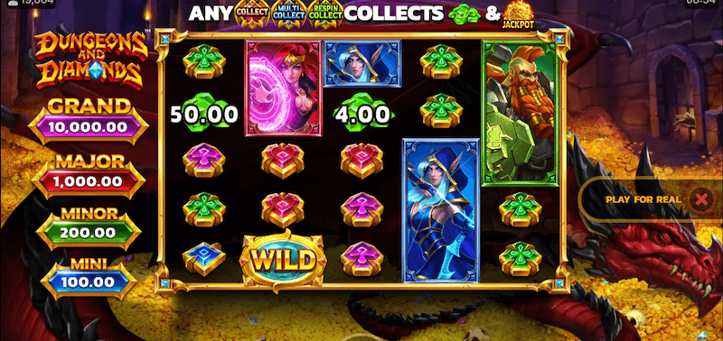 Dungeons and Diamonds graphics