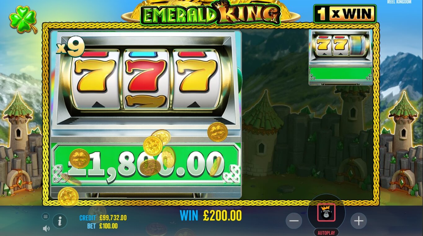 Emerald King slot free spins