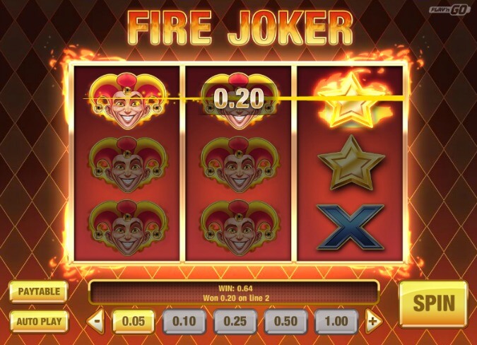 Play Fire Joker slot at Betsafe Casino