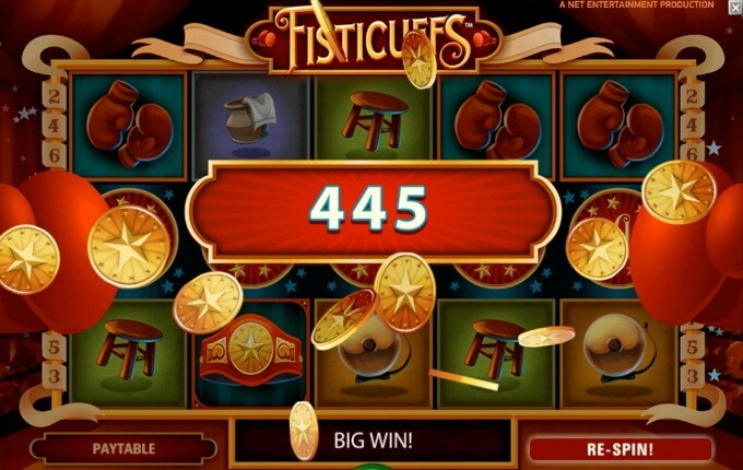 Play Fisticuffs slot at Mr Green Casino