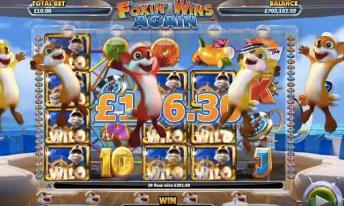 Foxin Wins Again slot features