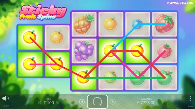 Fruit slot features