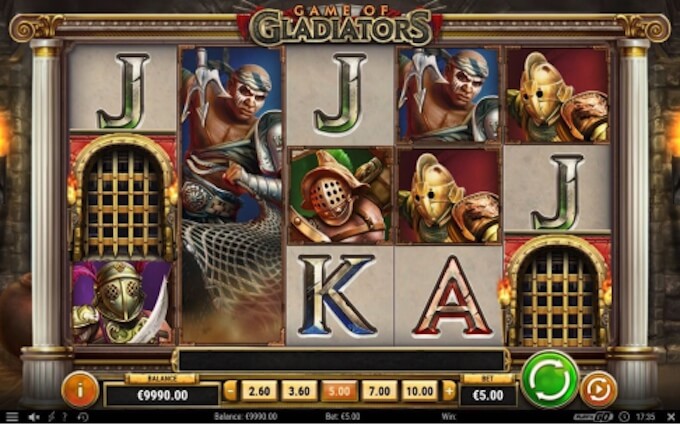 Game of Gladiators slot Play N Go