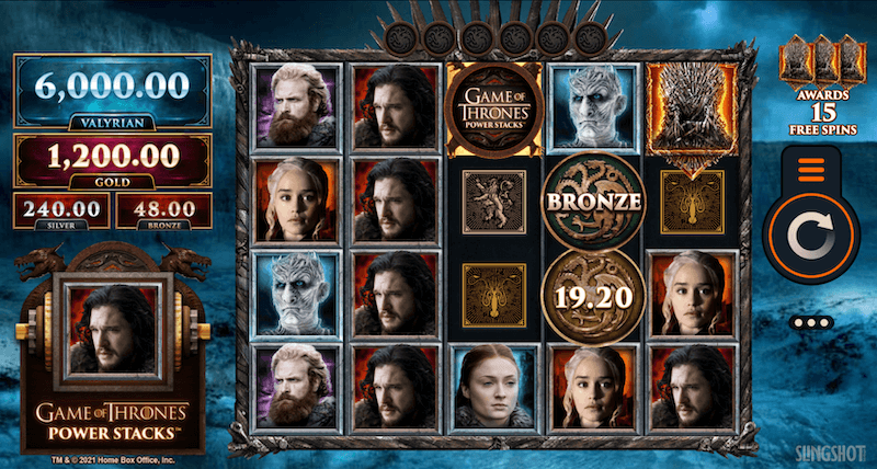 Game of Thrones Powerstacks slot