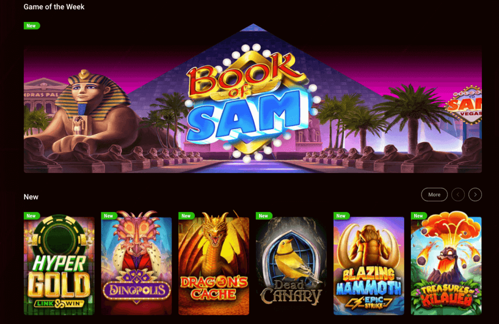 PokerStars Casino slots page