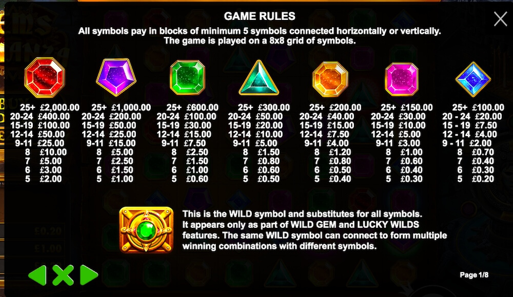 Gems Bonanza slot review