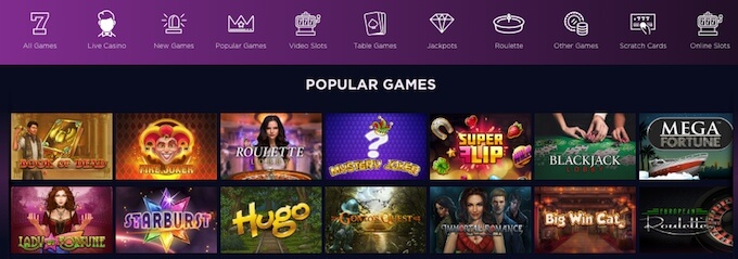 Genesis casino reviews - games