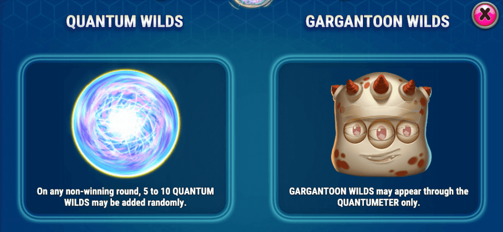 Wild Symbol features in Gigantoonz online slot
