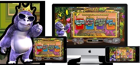 Play Gorilla Go Wild slot on Betsafe casino