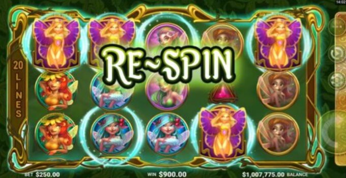 Play Goldwyn’s Fairies slot at Dunder Casino