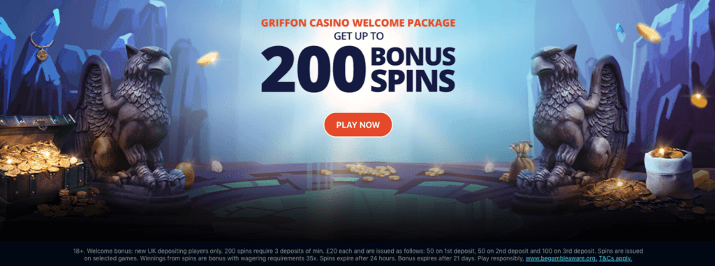Griffon Casino Welcome Package