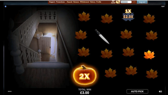 Halloween slot Bogeyman Bonus