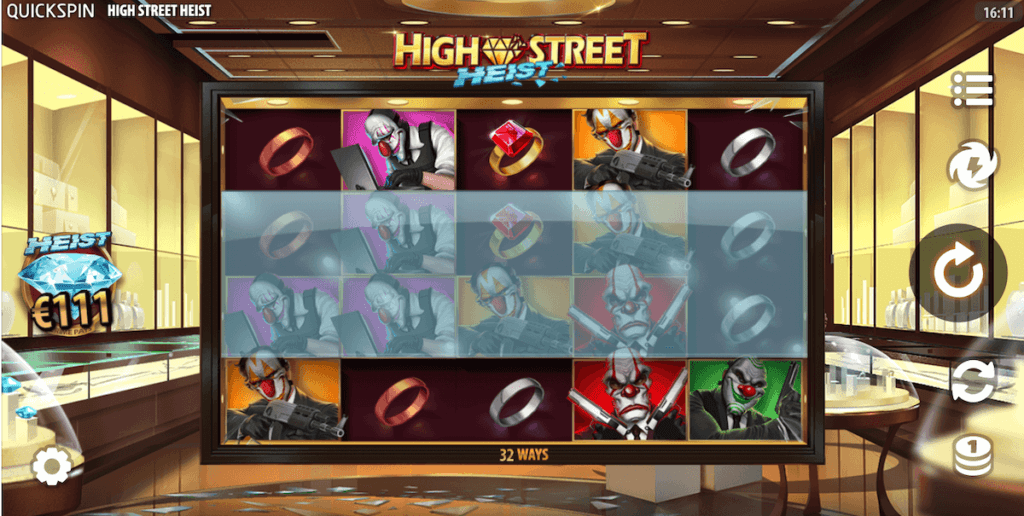 high street heist online slot