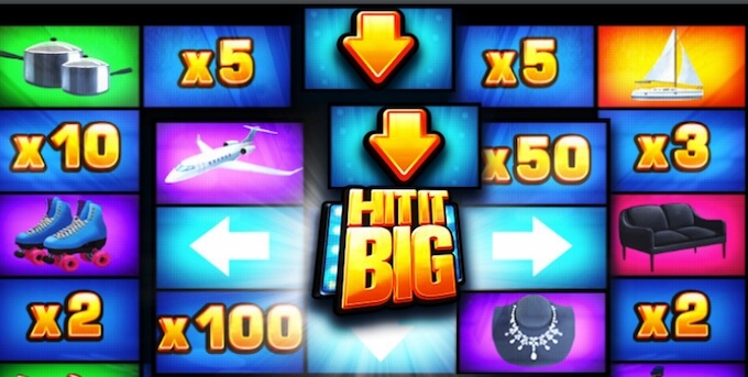 Hit It Big slot bonus game