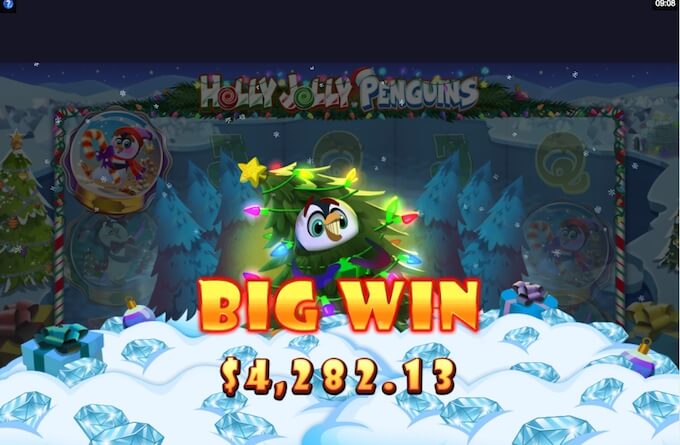 Holly Jolly Penguins big win!