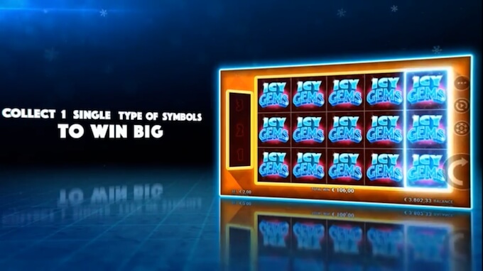 Icy Gems slot big win