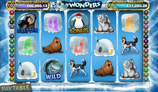 Play Icy Wonders at Casumo casino