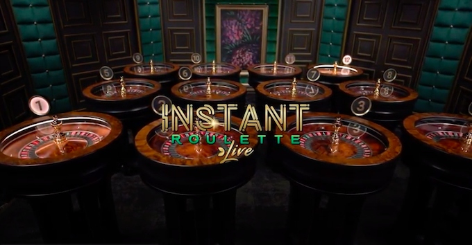 Evolution's Instant Roulette at your favourite online casinos