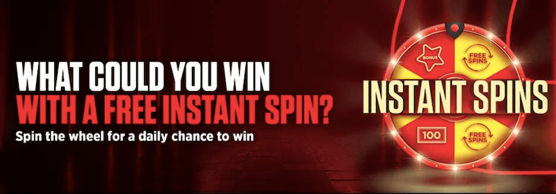 Ladbrokes free spins bonus banner