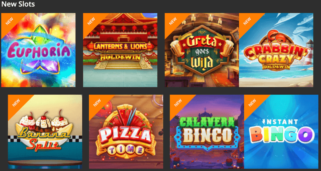 Online slot catalogue
