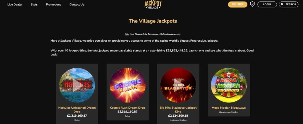 Jackpot village jackpot slots