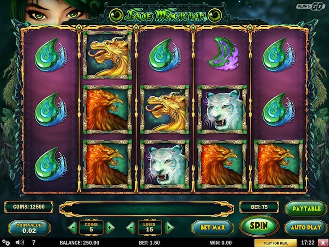 Play Jade Magician Slot at Betsafe Casino