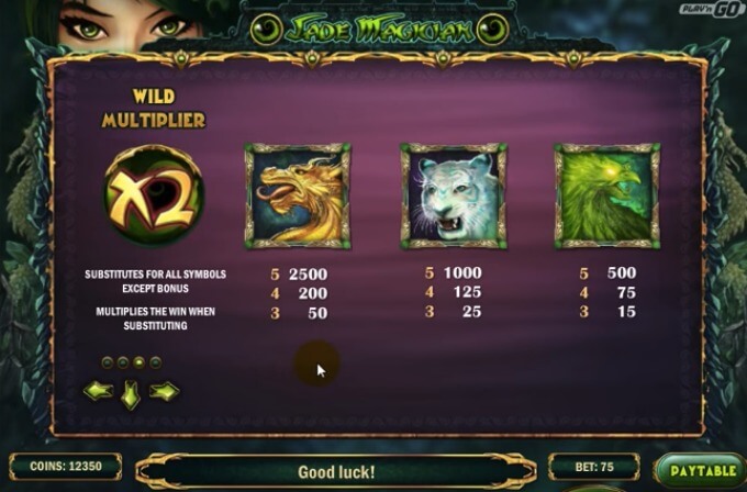 Play Jade Magician slot at at Rizk Casino
