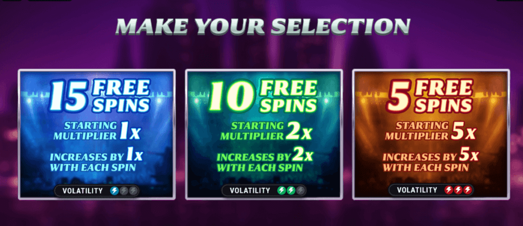 Get up to 15 Free Spins in the Bonus Round, Agent Jane Blonde Max Volume