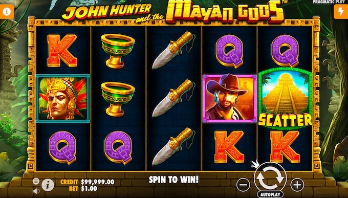 John Hunter and the Mayan Gods slot review 