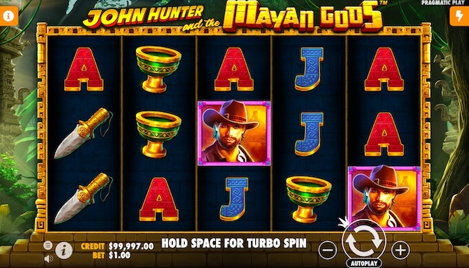 John Hunter and the Mayan Gods by Pragmatic Play 